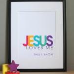 Jesus Loves Me, Christian N..