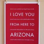 Arizona art print, 8x10