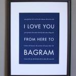 Bagram art print, US Air Fo..