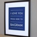 Bagram art print, US Air Fo..