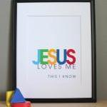 Jesus Loves Me,..