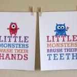 Little Monsters Wash Their ..