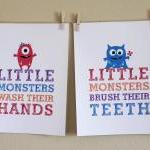Little Monsters Wash Their ..