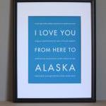 Alaska Art Print, 8x10