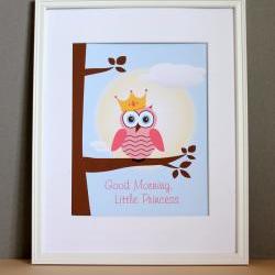 Good Morning Little Princess, 8x10  